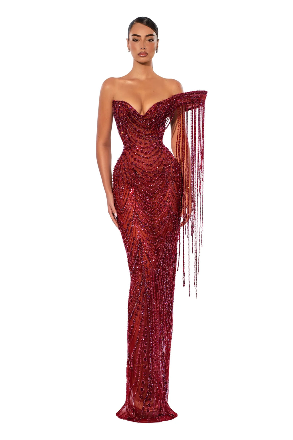 Ruby Majesty Gown (HIRE)