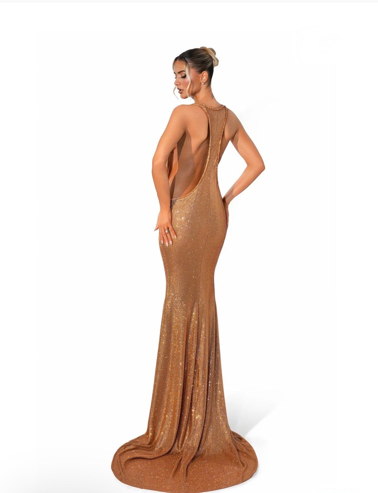 Golden Mirage Gown (HIRE)