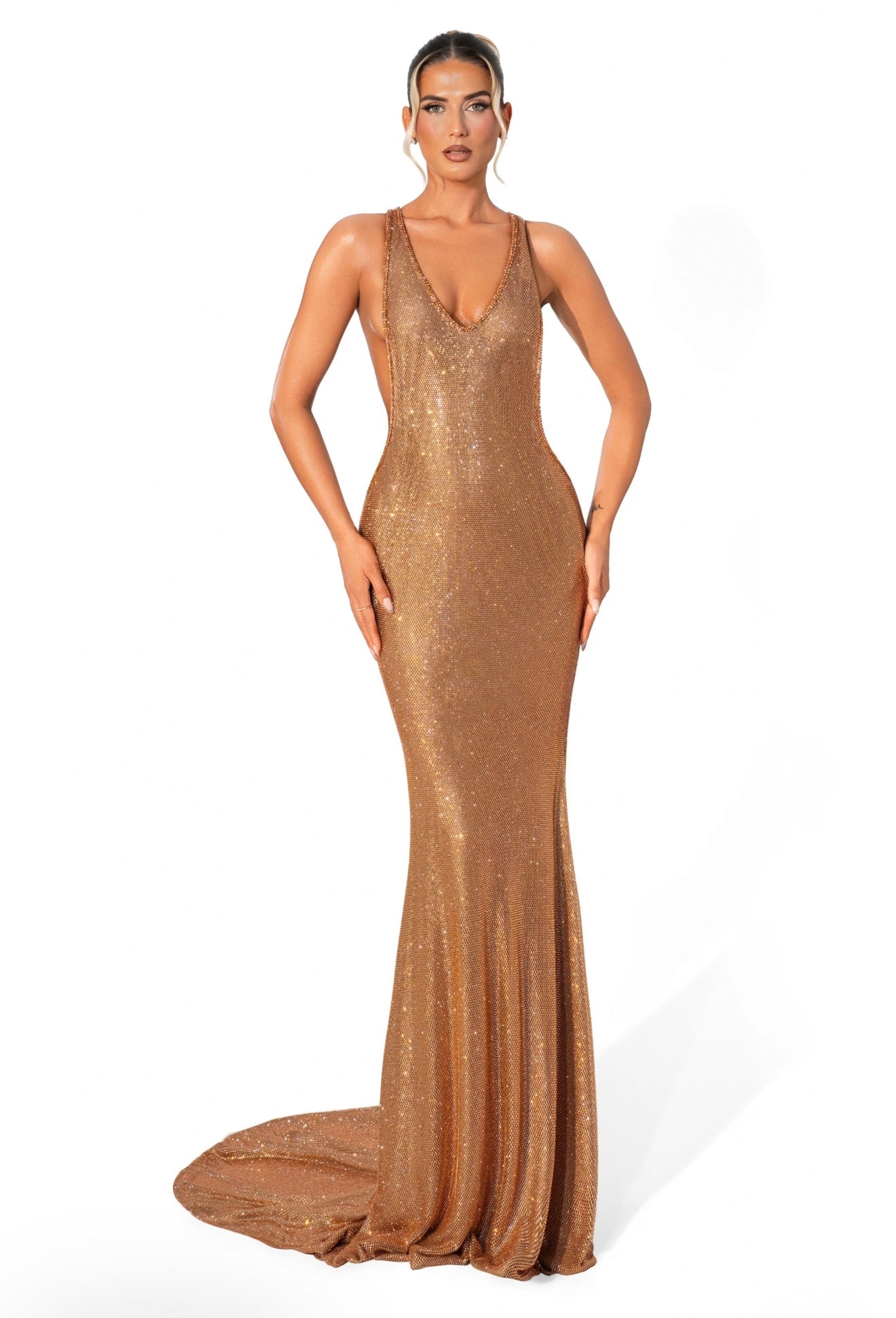 Golden Mirage Gown (HIRE)