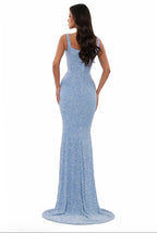 Crystal Strap gown (HIRE)